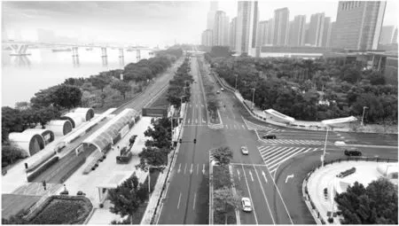城市更新背景下广州市品质道路设计策略——以阅江路及周边道路景观品质提升工程为例