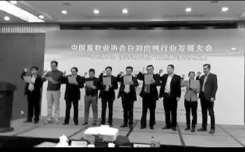 热烈庆祝中国畜牧协会白羽肉鸭行业发展大会顺利召开