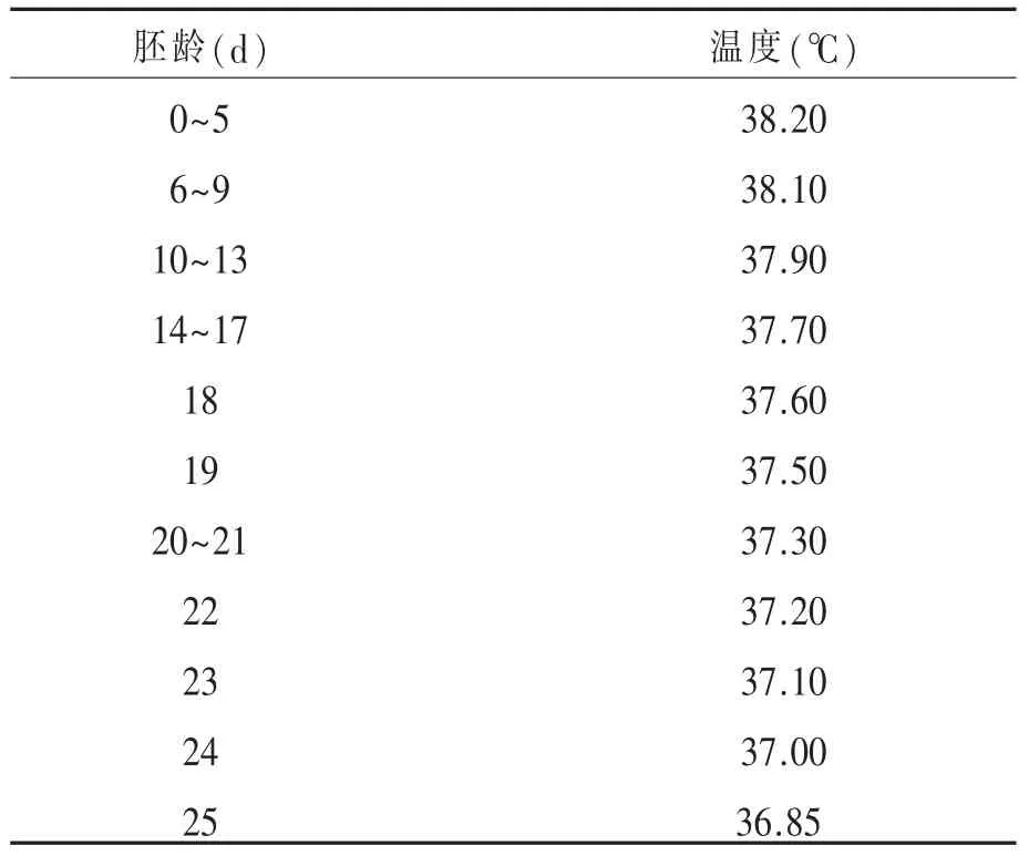 不同品系种鸭蛋间的孵化差异