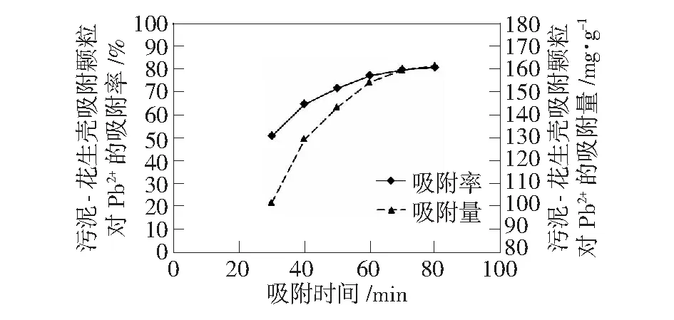 污泥-花生壳吸附颗粒对水中Pb2+的吸附特性研究