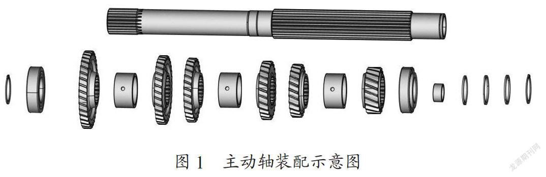 基于3DVIAComposer的变速箱主动轴三维可视化装配工艺研究