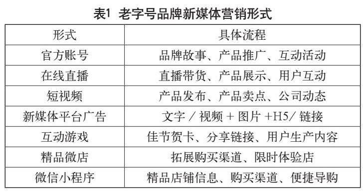新媒体时代“老字号”品牌活化策略研究