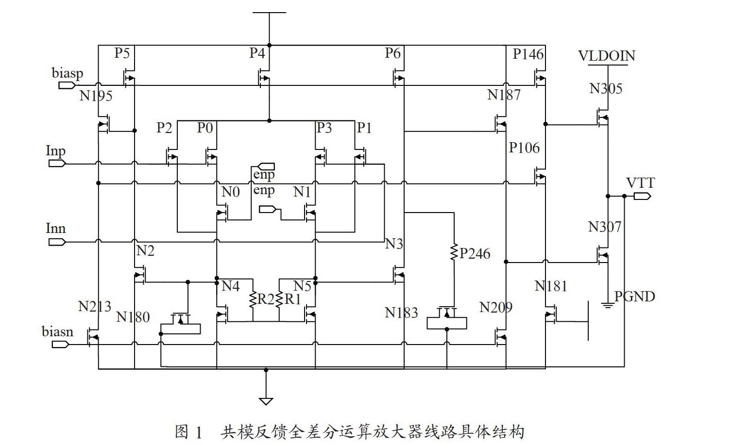 基于HSPICE的共模反馈全差分运算放大器仿真分析