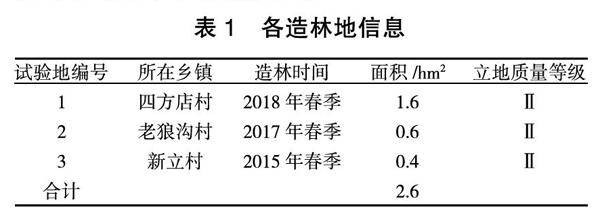 俄罗斯花楸引种幼林生长规律研究