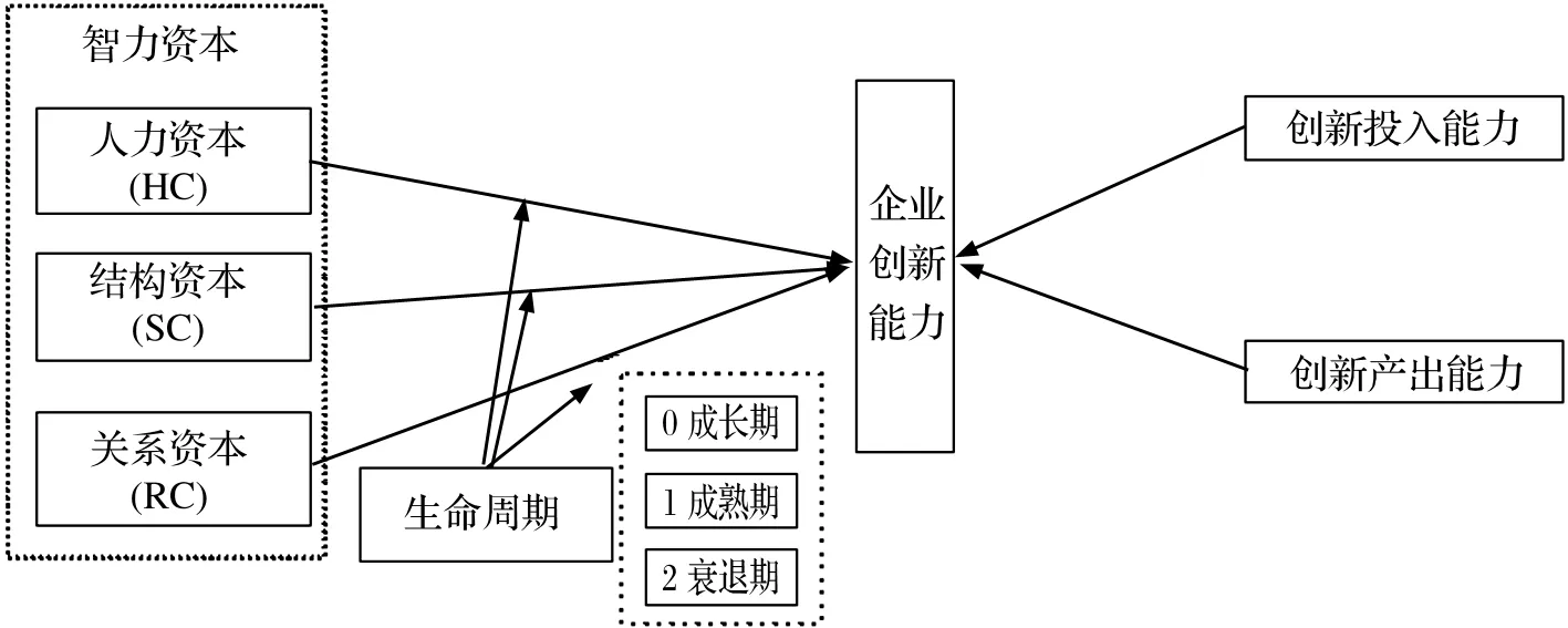 基于生命周期的智力资本对企业创新能力的影响研究