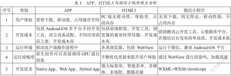 基于微信小程序的《易起学》平台的设计与实现