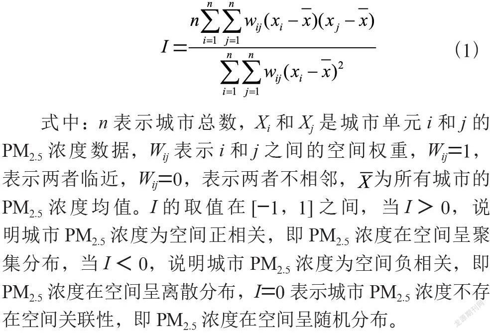 山东省细颗粒物浓度时空分异特征及因素分析