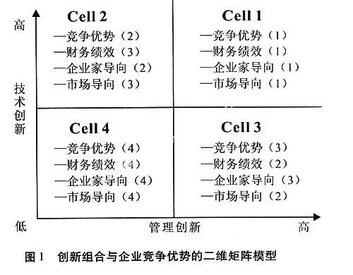 不同创新组合情境下的战略导向和竞争优势研究