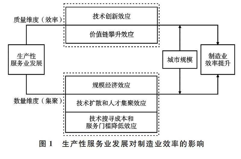 生产性服务业发展、城市规模与制造业效率
