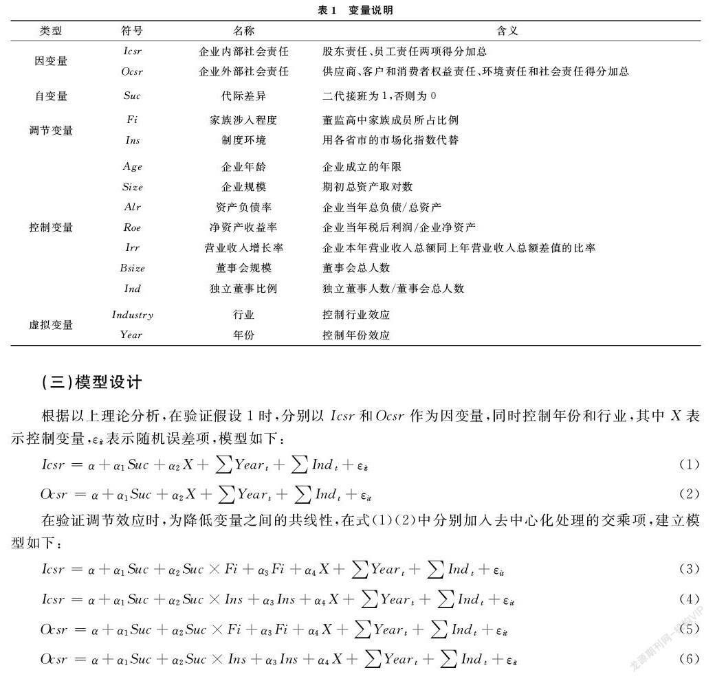 代际差异与企业社会责任的关系研究