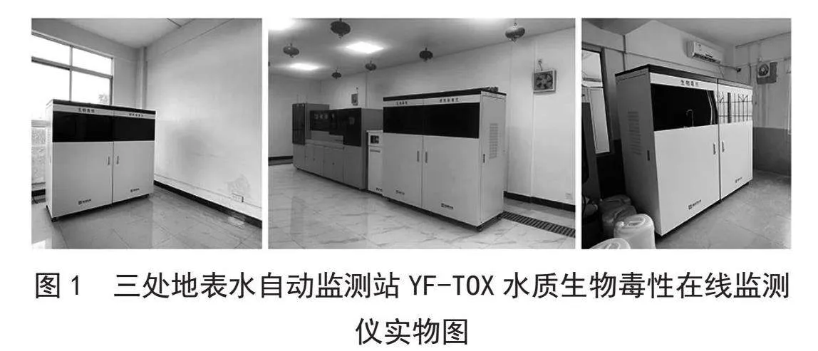 新型生物毒性在线监测仪在地表水中应用数据分析
