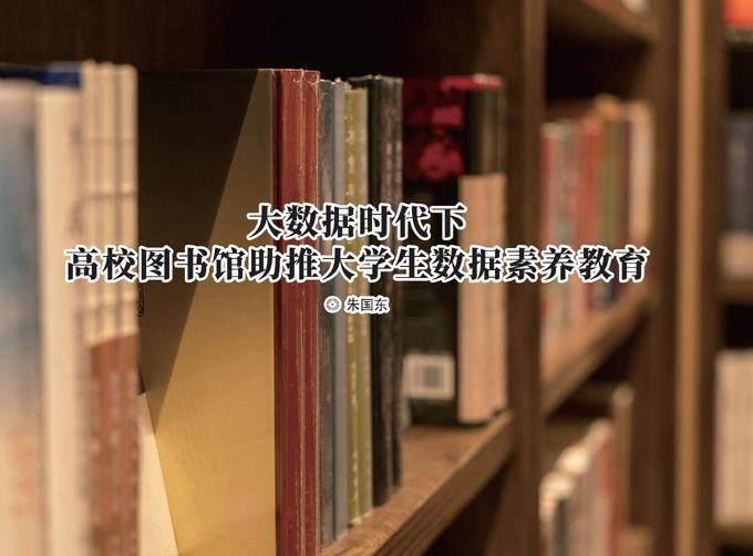大数据时代下高校图书馆助推大学生数据素养教育