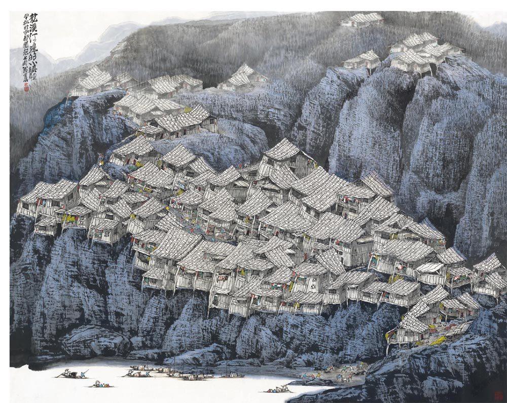 笔墨挥洒江山情寄巴山蜀水