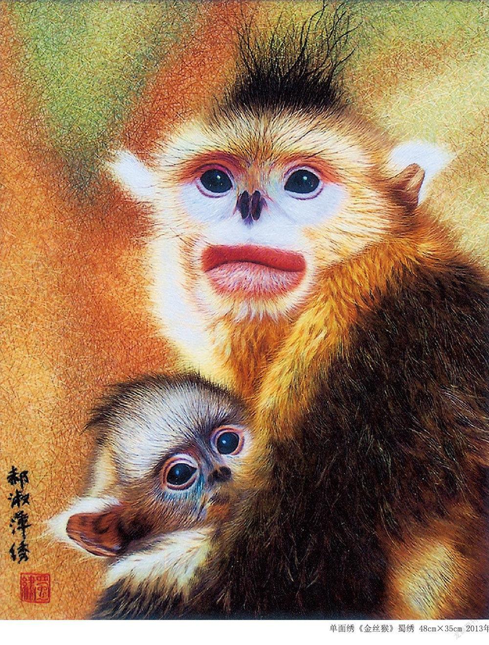拾针捻彩画春风情针意线盼传承