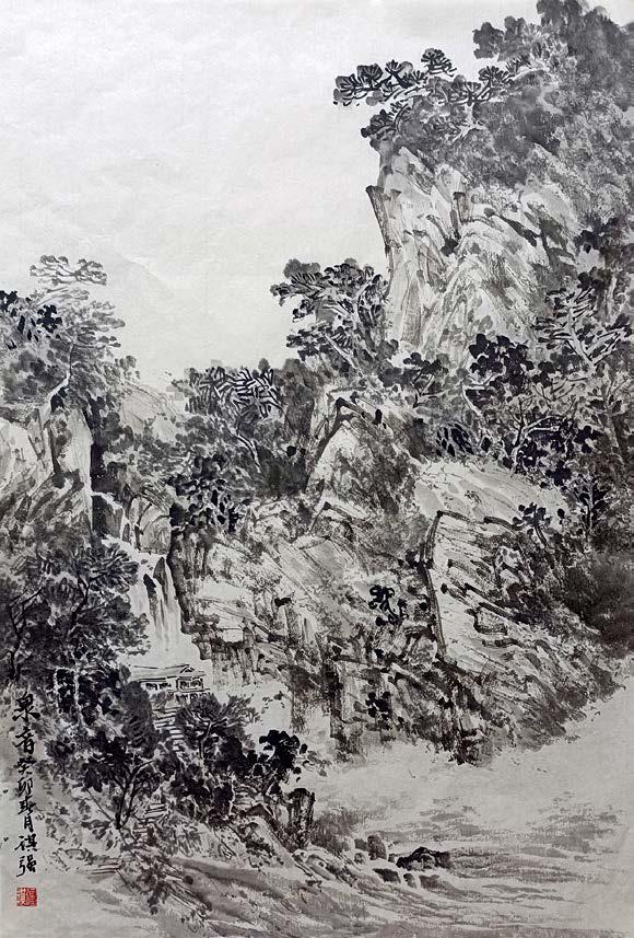 情出山涧