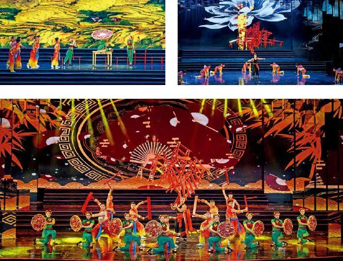 杂技《乡村振兴·中国龙》
